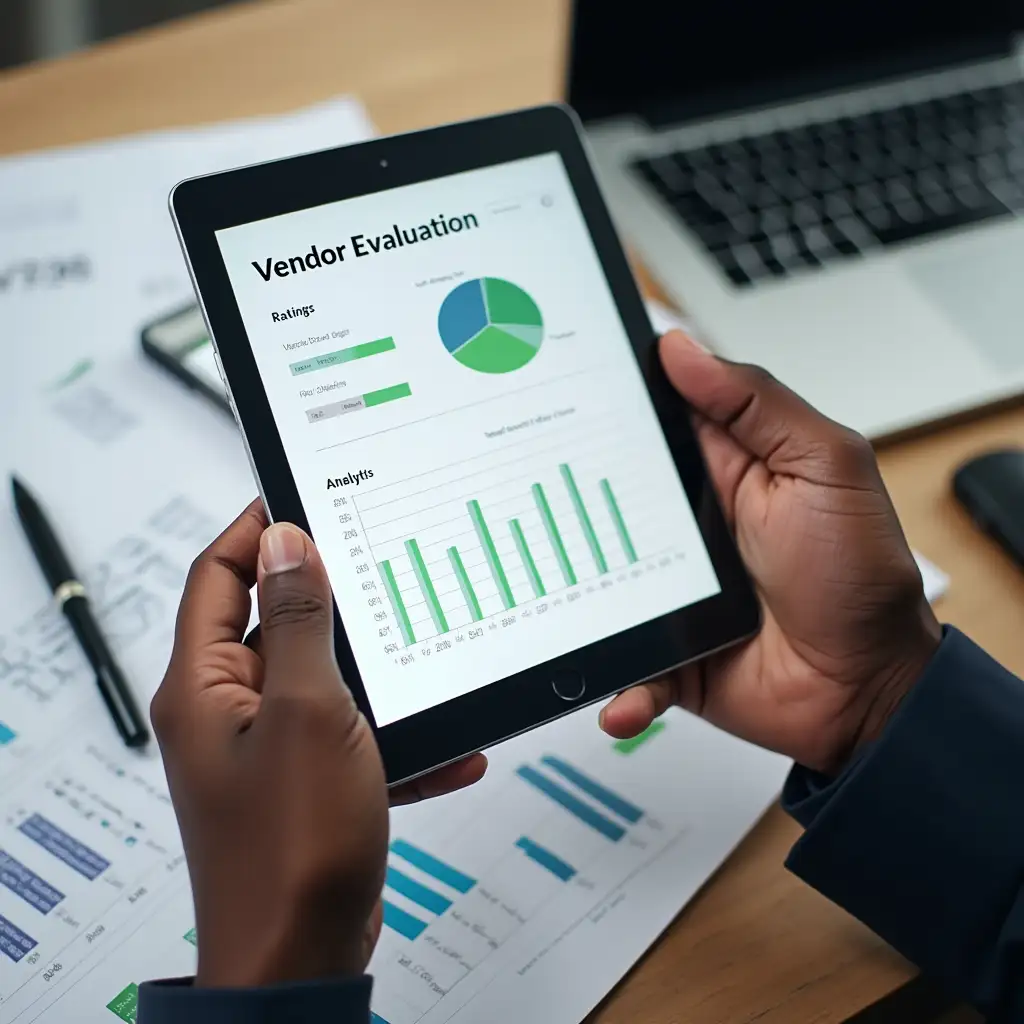 Vendor Evaluation Application Dashboard