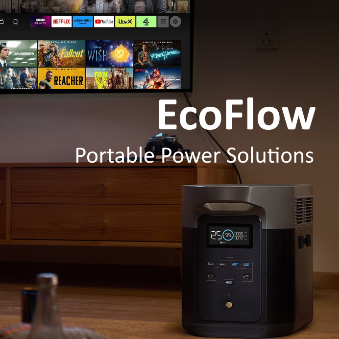 Reliable EcoFlow Backup Power for Home, Work, and Outdoor Use